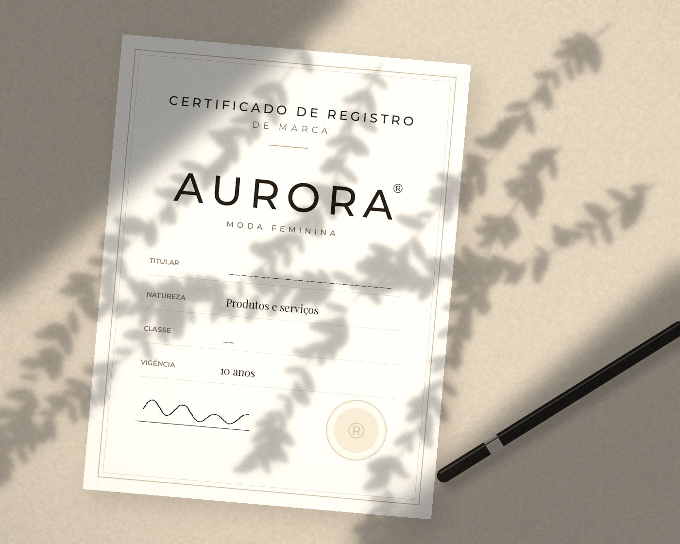 Certificado de registro de marca